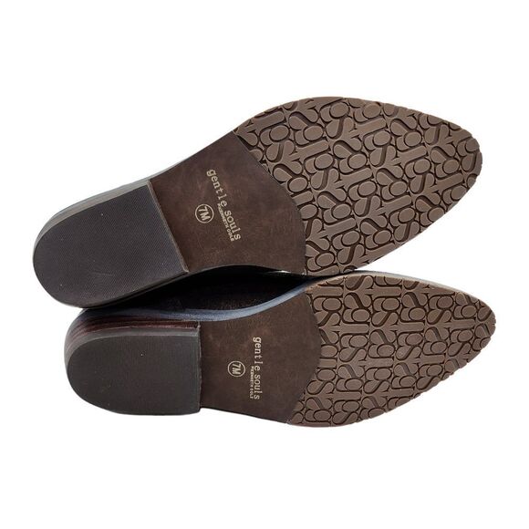 Gentle Souls by Kenneth Cole Women's Neptune Western Leather Casual Boot - 7M - Picture 6 of 10